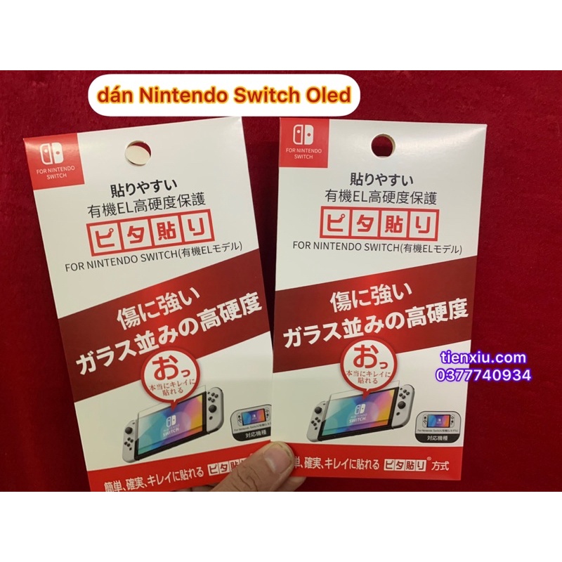 Dán cường lực Nintendo Switch các đời Lite / Oled / nintendo switch v1v2 dán màn hình Hori