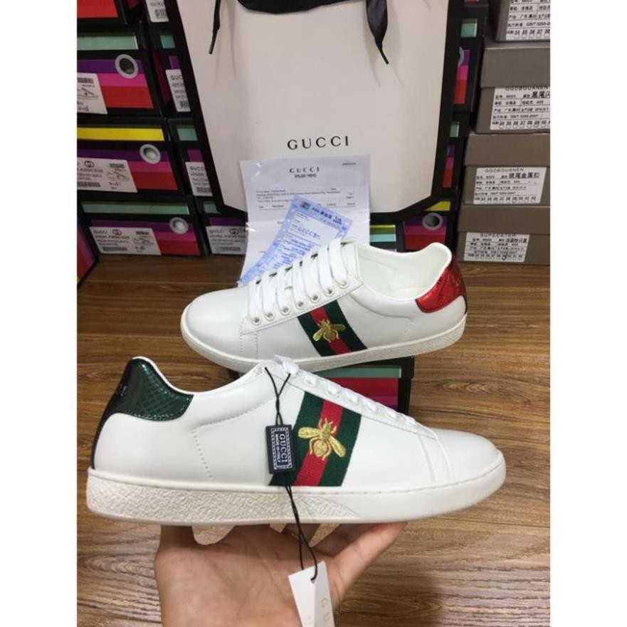 [Sale 3/3] ⚡️[Cực Chất] Giày Nam Nữ Gucci_Thêu Ong Full Box Sale 11 < :