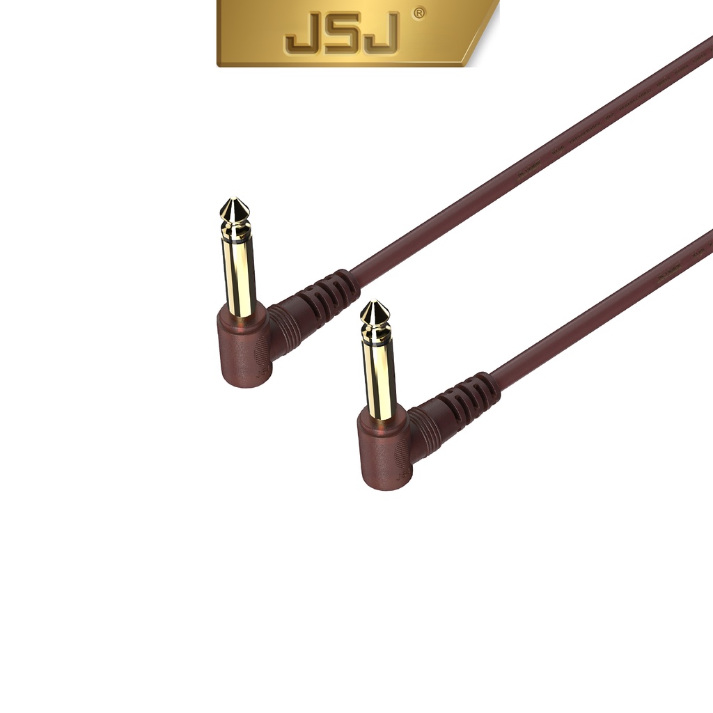 Dây tín hiệu âm thanh 2 Đầu 6.5 JSJ-411E dài 1.5m, đồng nguyên chất dùng để kết nối các thiết bị âm thanh
