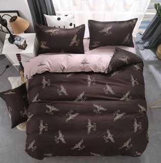 Set chăn ga gối poly nhập nguyên set