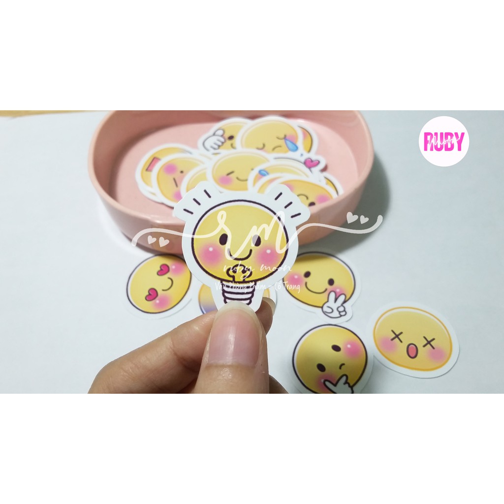 Bộ Hình Dán Decal  40 icon facebook