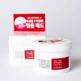 Tẩy da chết Cosrx pad đỏ da dầu mụn