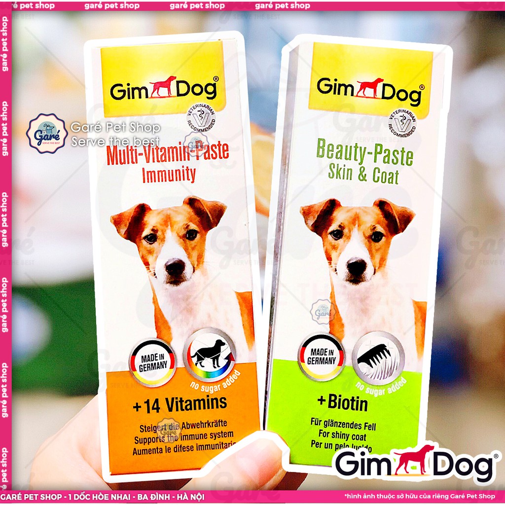Gel làm đẹp da và lông Gimdog dành cho Chó - Gimdog Beauty Paste