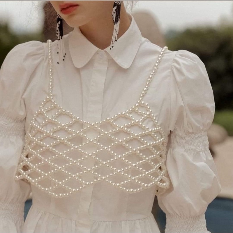 Hạt nhựa xỏ lỗ, size 6li