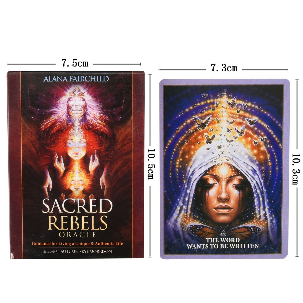 Bộ Bài Tarot Sacred Rebels Oracle V16 New Cao Cấp