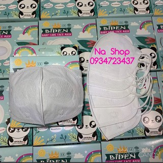 Khẩu trang em bé biden hộp 10 cái