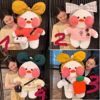 Vịt má hồng cute size 80cm ( Hàng sẵn)+ Kèm thêm 1 bộ phụ kiện cho gấu siêu xinh💕