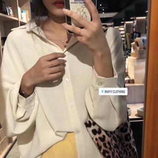 Sơ mi lụa vintage