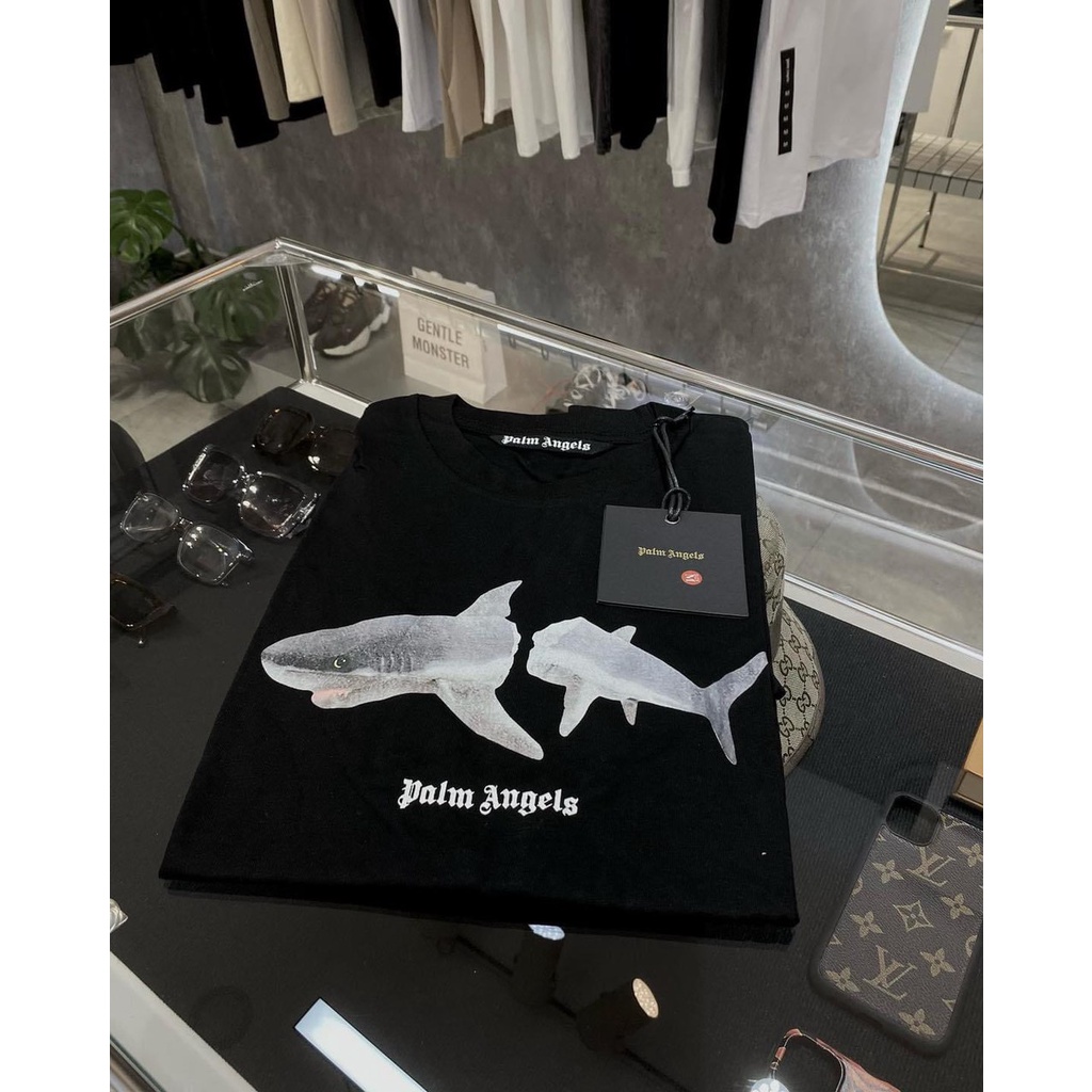 Set bộ quần đùi áo thun cho bé họa tiết cá mập Paml Angel vải cotton mềm mịn, thoáng mát – Sammy_VN