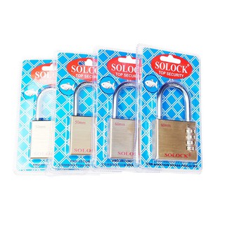 Ổ khóa số thau Solock 50mm