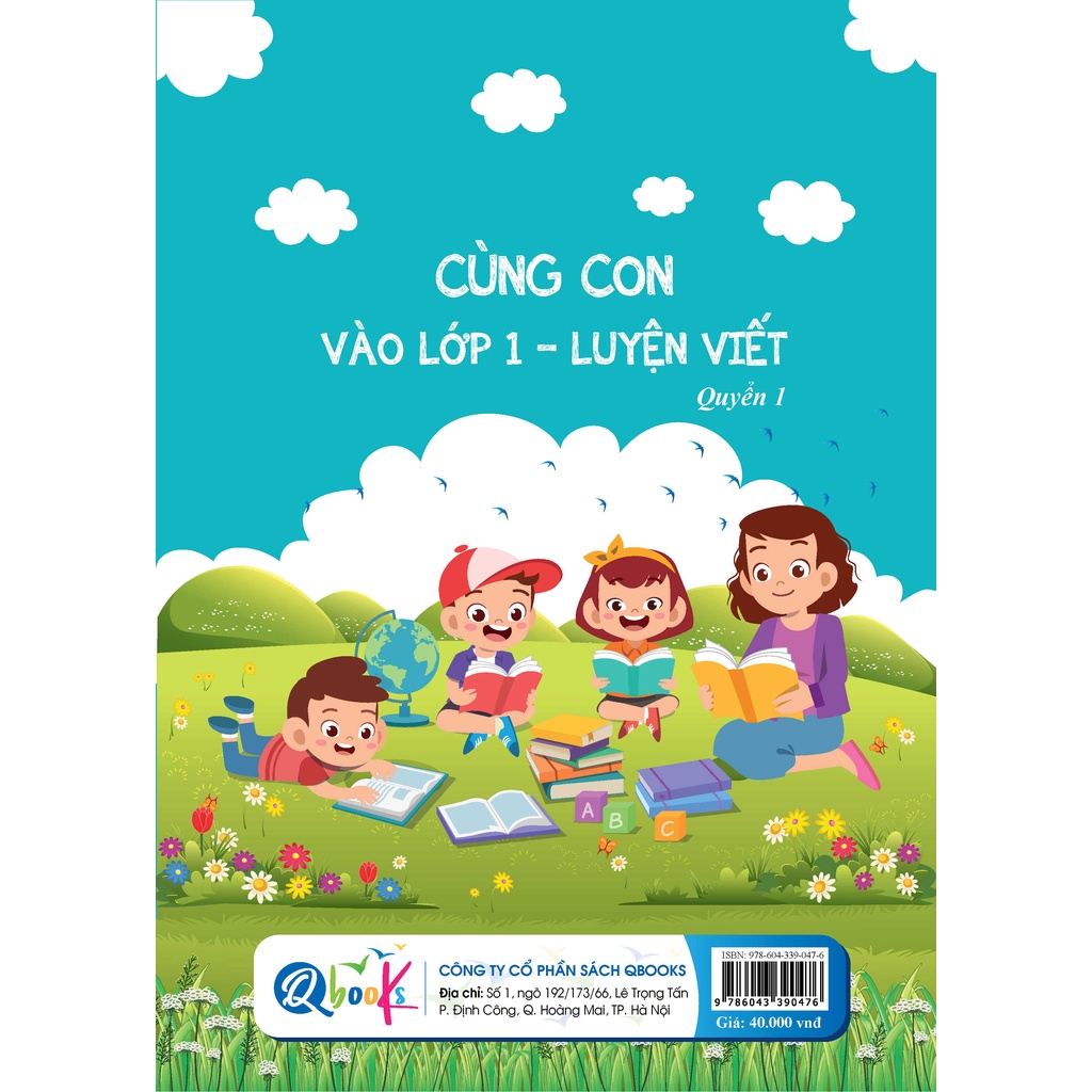 Sách - Cùng con vào lớp 1 Luyện viết (1 cuốn)