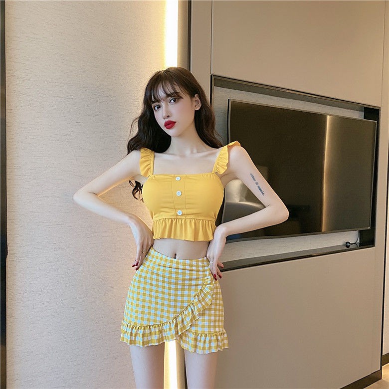 Set Đồ Tắm In Họa Tiết Hoa Trẻ Trung Quyến Rũ Dành Cho Nữ | BigBuy360 - bigbuy360.vn