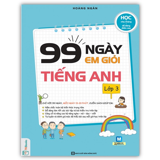Sách - 99 Ngày Em Giỏi Tiếng Anh Lớp 3 (MC)