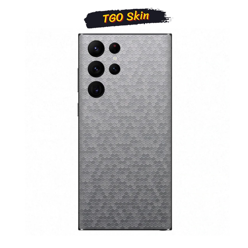 Miếng dán skin Honeycomb Samsung S22 / S22 Plus / S22 Ultra cao cấp