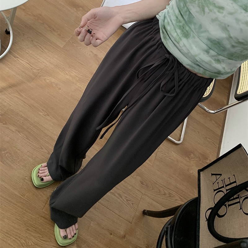 Quần ỐNg RộNg Lưng Cao ThờI Trang Cho Nữ