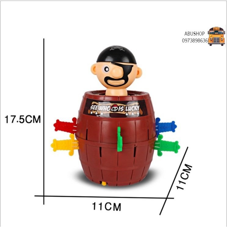 Đâm Hải Tặc Hàng Xuất Chất Liệu Dày Loại, Đồ Chơi Trẻ Em Tăng Tính Tương Tác A34