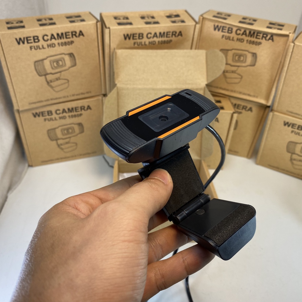 Webcam tích hợp microphone cho chất lượng âm thanh khớp hình ảnh fullHD 1080P new | BigBuy360 - bigbuy360.vn