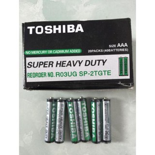 Pin tiểu aaa tosiba 40 viên