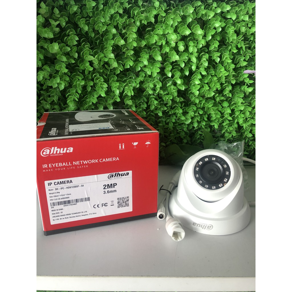 Camera dahua IP HDW 1230SP - S4 cam IP chạy đầu ghi chính hãng dss