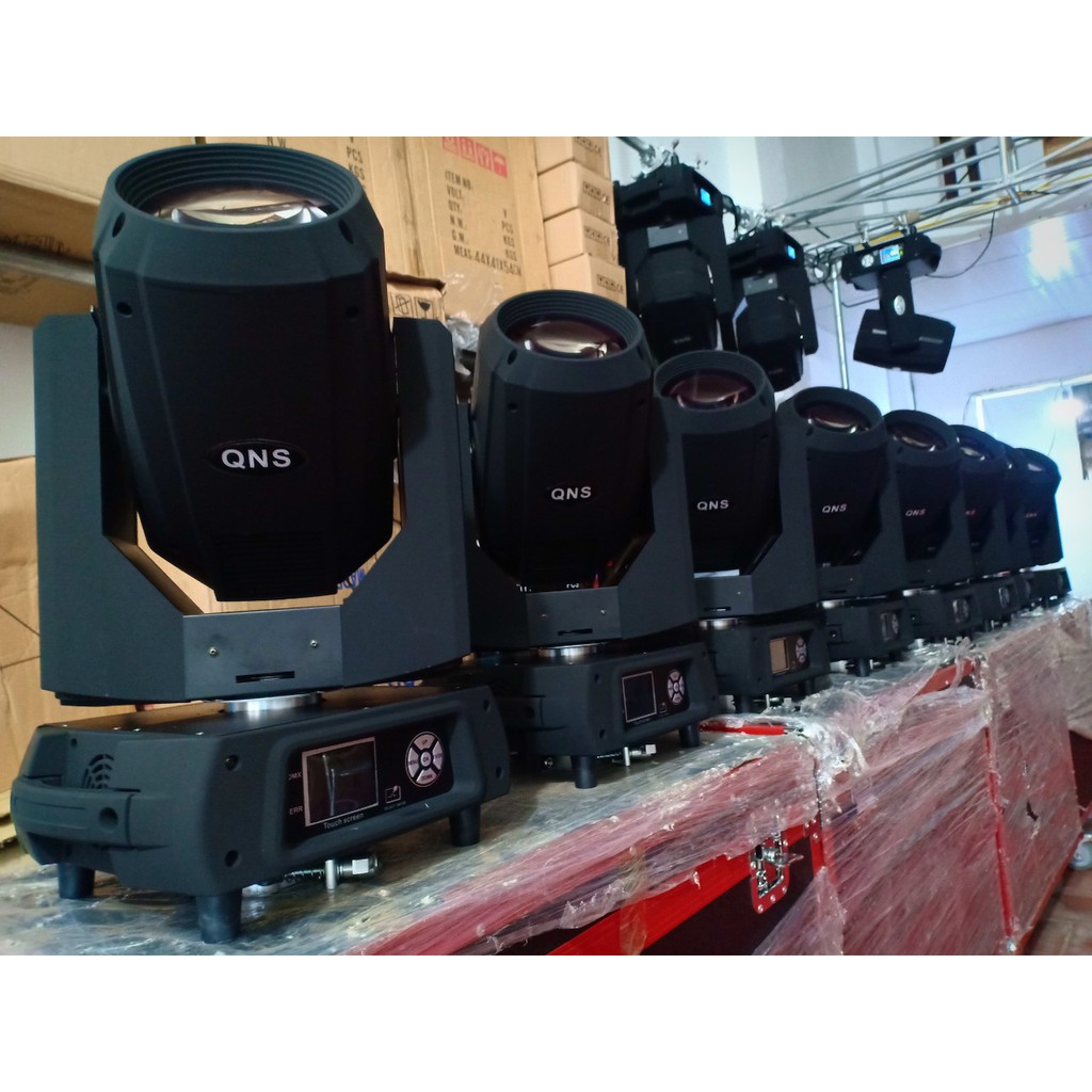 Beam 350W chùm sáng xoay QNS