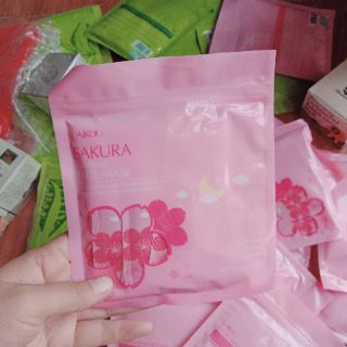 Combo Mặt nạ sakura và mặt nạ sủi bọt