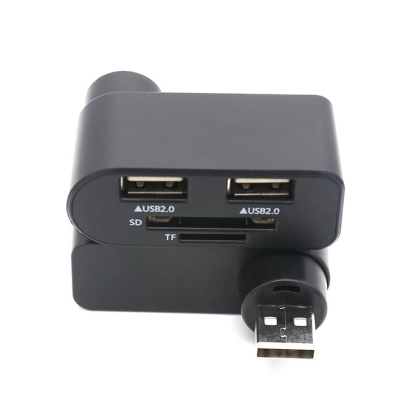 Bộ Chia Cổng Usb 2.0 Đọc Thẻ Nhớ SD / TF Cho Laptop 480M 1TB