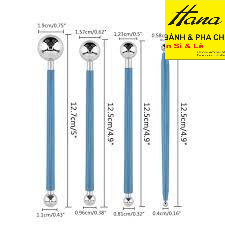 Bộ 4 que đầu tròn tạo hình fondant