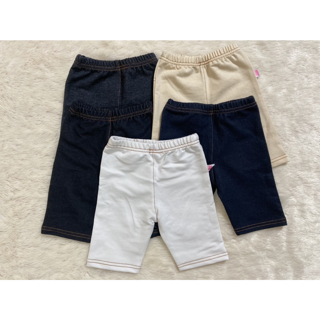 Quần legging giả jean lửng cho bé trai/bé gái