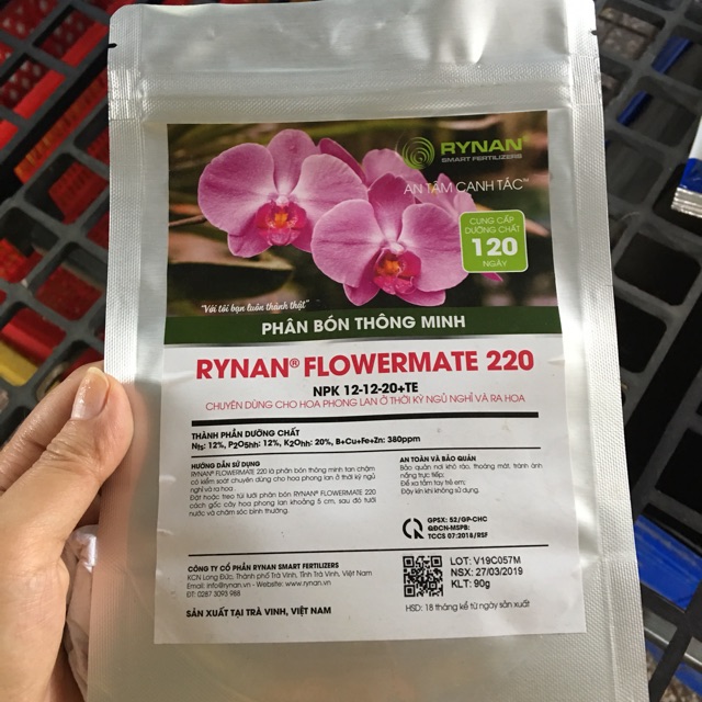 Phân bón thông minh - Rynan NPK 12.12.20