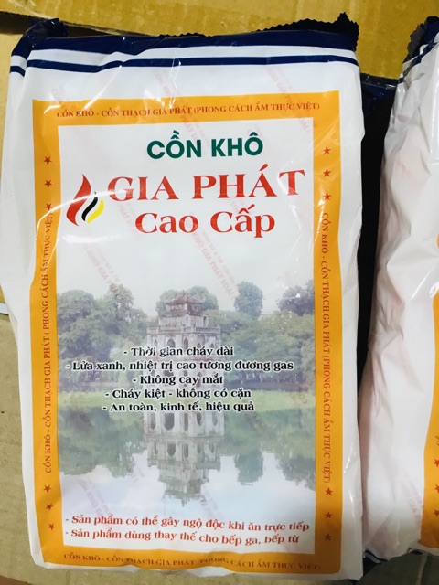 Túi cồn khô gia phát cao cấp 1 kg (trong có 4 viên)