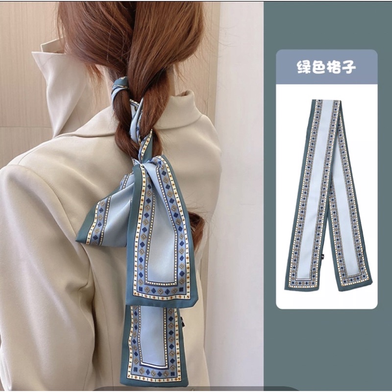 Băng đô dây buộc tóc lụa cổ điển dễ thương phong cách hàn quốc cho nữ