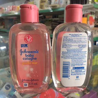 Nước hoa Johnson baby 125ml Màu hồng Nước Hoa Hương Phấn Hoa