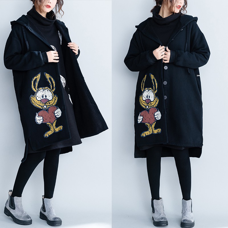 áo khoác lông dày thời trang mùa đông cho nữ