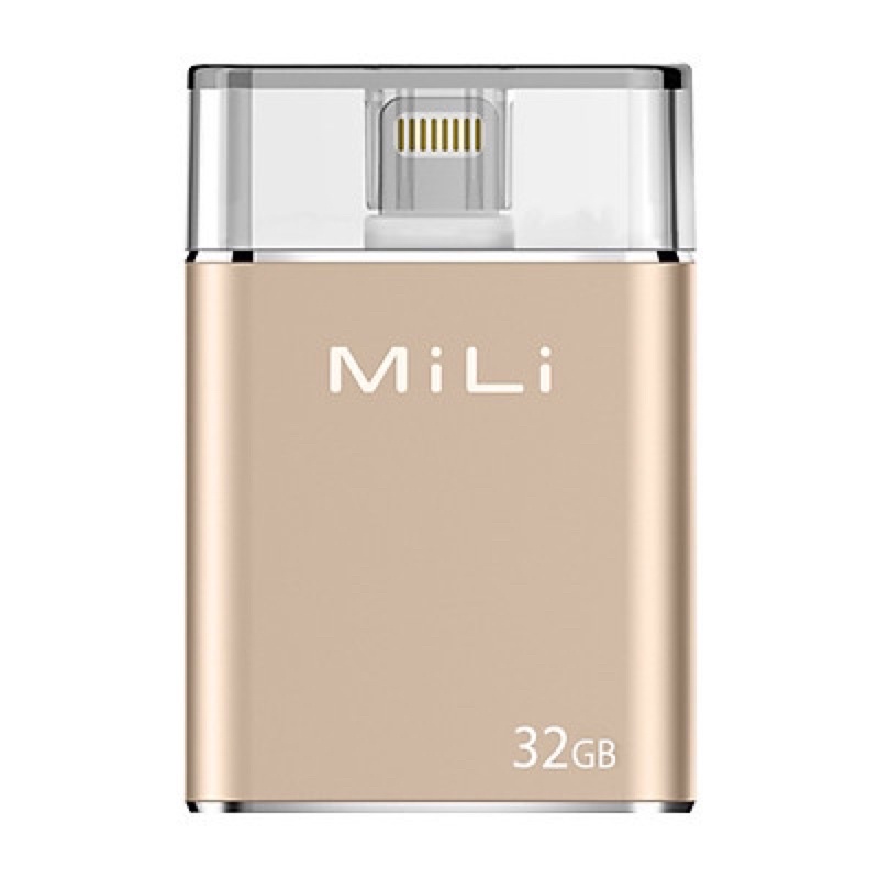 Ổ Cứng Di Động Mili IDATA 32GB USB 3.0 (Vàng) - Hàng Chính Hãng