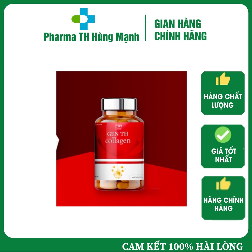 TH Collagen Hỗ Trợ Tăng Độ Ẩm Đàn Hồi Và Làm Đẹp Giảm Thâm Sạm Khô Sần Da