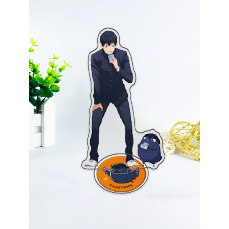 Mô hình nhân vật Haikyuu bằng acrylic có giá đỡ để bàn trang trí