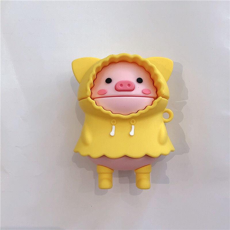 Ốp Case Airpod Máy Chơi Game Heo Đeo Túi Nhiều Hình Dễ Thương Dobi C1