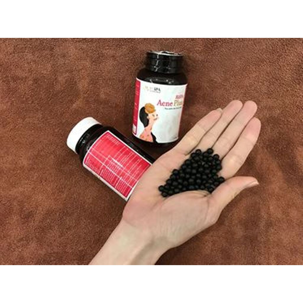 Viên uống hỗ trợ Trị mụn đầu đen, kiềm dầu, nám dứt điểm tận gốc làm đẹp sáng da từ bên trong giúp thải độc HiSPA AcnePl | BigBuy360 - bigbuy360.vn
