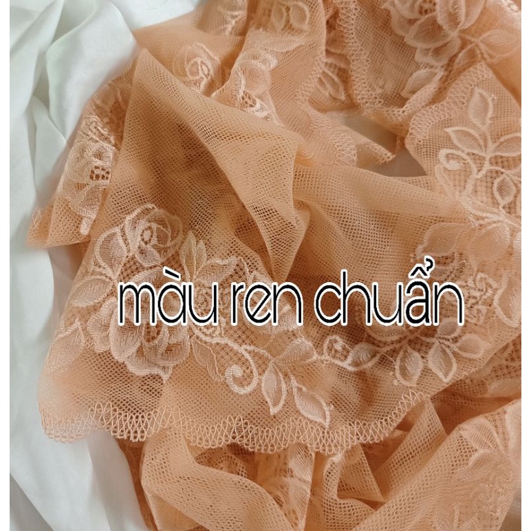 bộ 2 dây màu đồng hoạ tiết ren hoa dây siêu đẹp, hàng thiết kế độc quyền tại shop