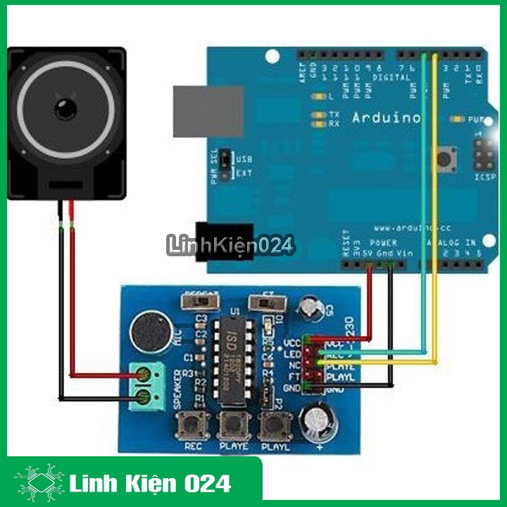 Module Ghi Âm ISD1820 V2