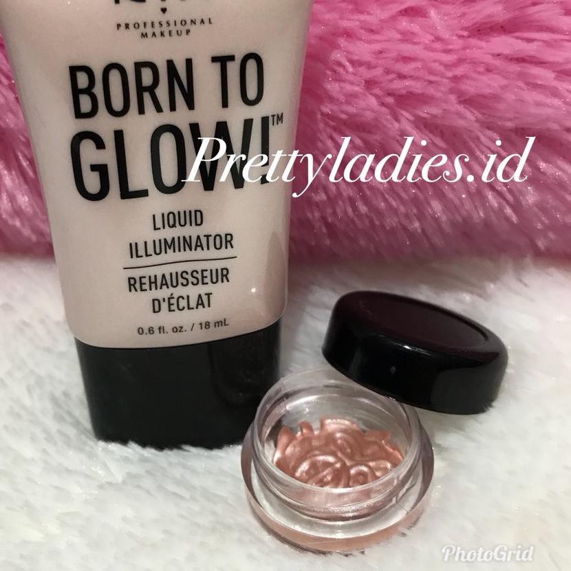 (Hàng Mới Về) Kem Bắt Sáng Nyx Born To Glow Dạng Lỏng Cao Cấp