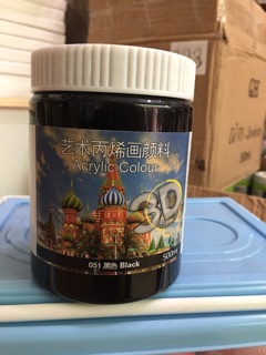Màu Acrylic 3D vẽ tường 500ml