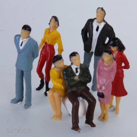 Set 100 mô hình người tỉ lệ 1 : 50