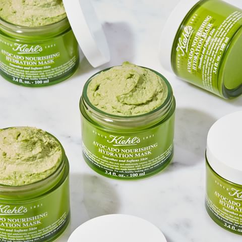 [CÓ HÓA ĐƠN LOTTEDUTYFREE] KIEHL's Mặt nạ bơ KIEHL AVOCADO NOURISHING HYDRATION MASK BƠ