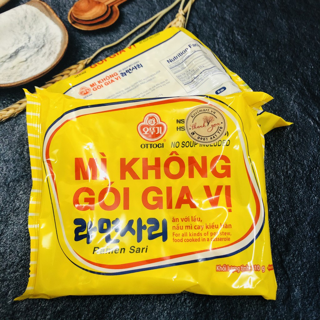 Mỳ Không Gia Vị Hàn Quốc