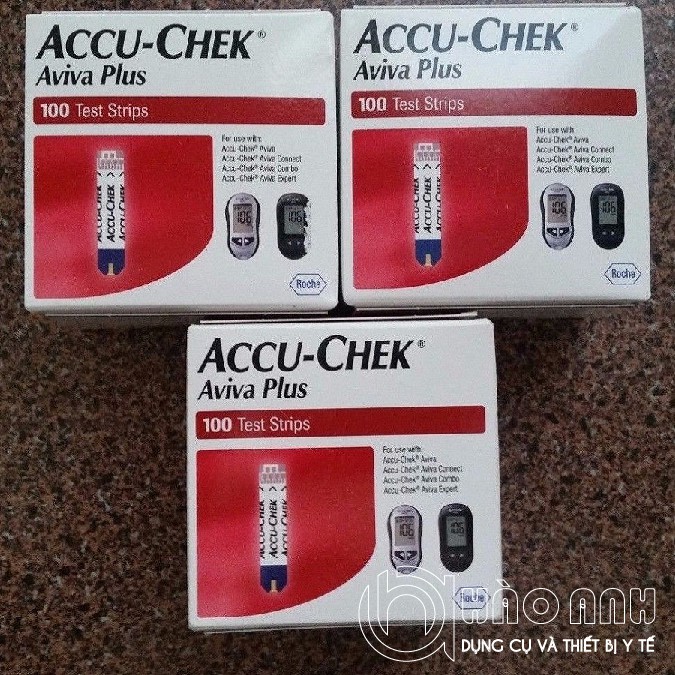 (Tbyt Hào Anh)Que Thử Đường Huyết Accu chek Performa 50 que