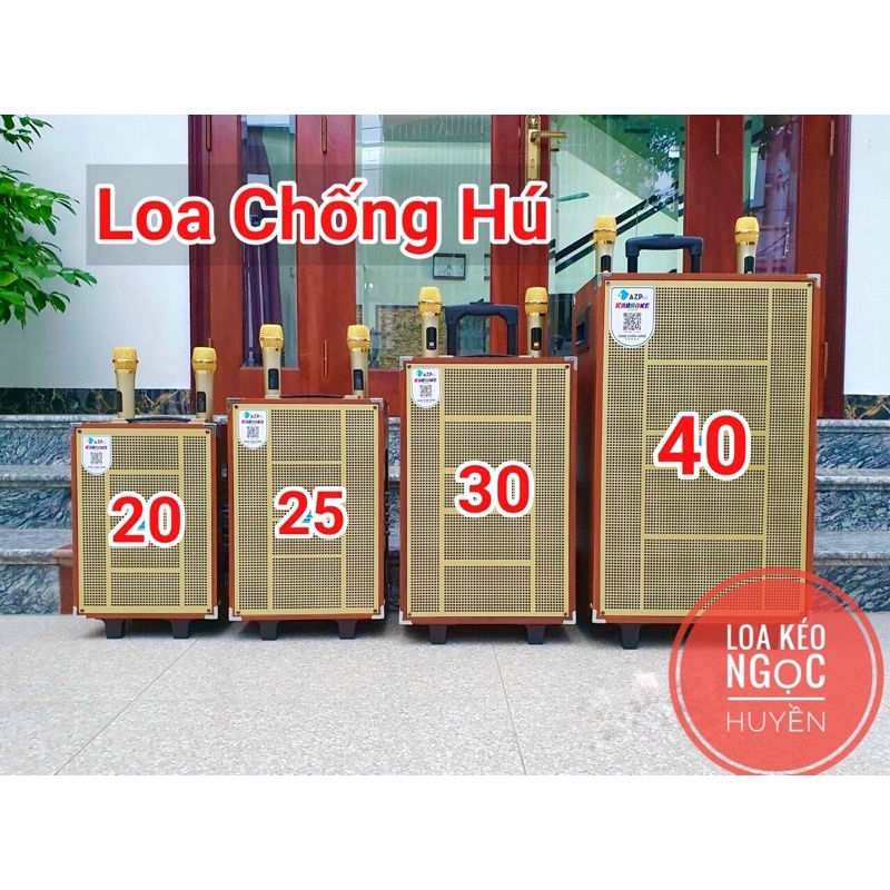 Loa kéo hát karaoke AZ8 Pro Bass 20 chính hãng