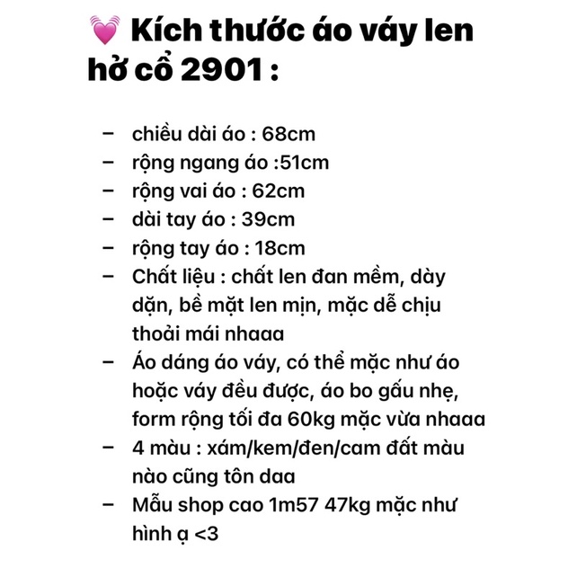 Áo váy len hở cổ 2901 JULYS STORE (ảnh thật shop chụp kèm video cận chất)
