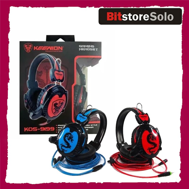 Tai nghe Gaming Kennion thiết kế hình rồng KOS-9199