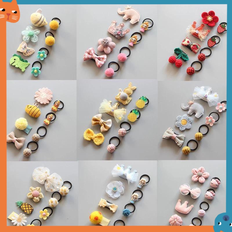 Kẹp Tóc Đính Đá Sapphire Xinh Xắn Cho Thú Cưng